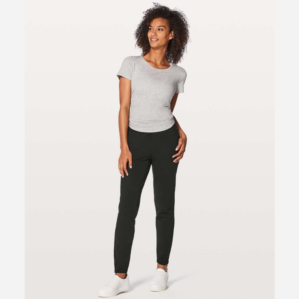 Lululemon Free To Roam Jogger Pants French Terry Black Size 2